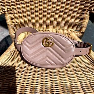 Gucci Taupe Fanny Pack